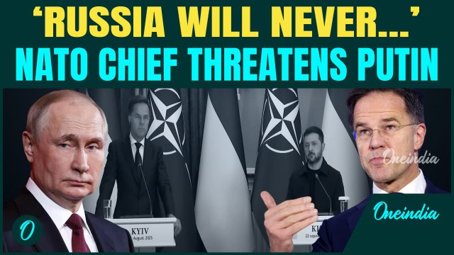 ‘Putin won’t DARE...’ | NATO Chief Threatens ‘FULL FORCE’ against Russia| Promises Robust Guarantees