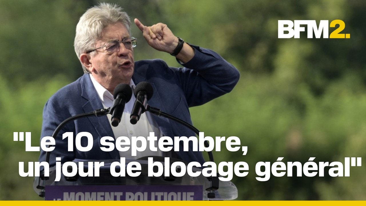 Le discours de Jean-Luc Mélenchon aux Universités d'été de LFI en intégralité