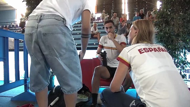 Championnats d'Europe de squash - Demi-finale Hommes (1)