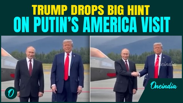 Trump drops BOMBSHELL on Putin’s visit to U.S.| Russian President to visit America in..|Ukraine War