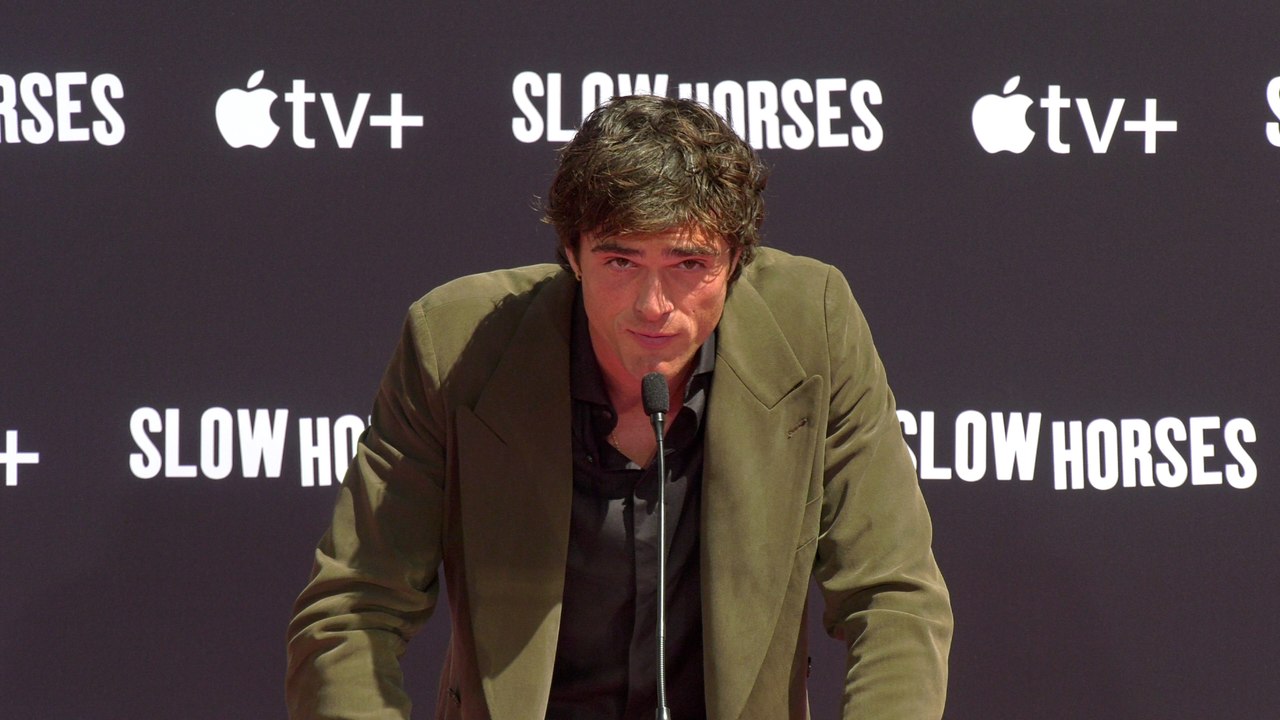 Jacob Elordi's speech at Gary Oldman's handprint and footprint ceremony at the TCL Chinese Theatre