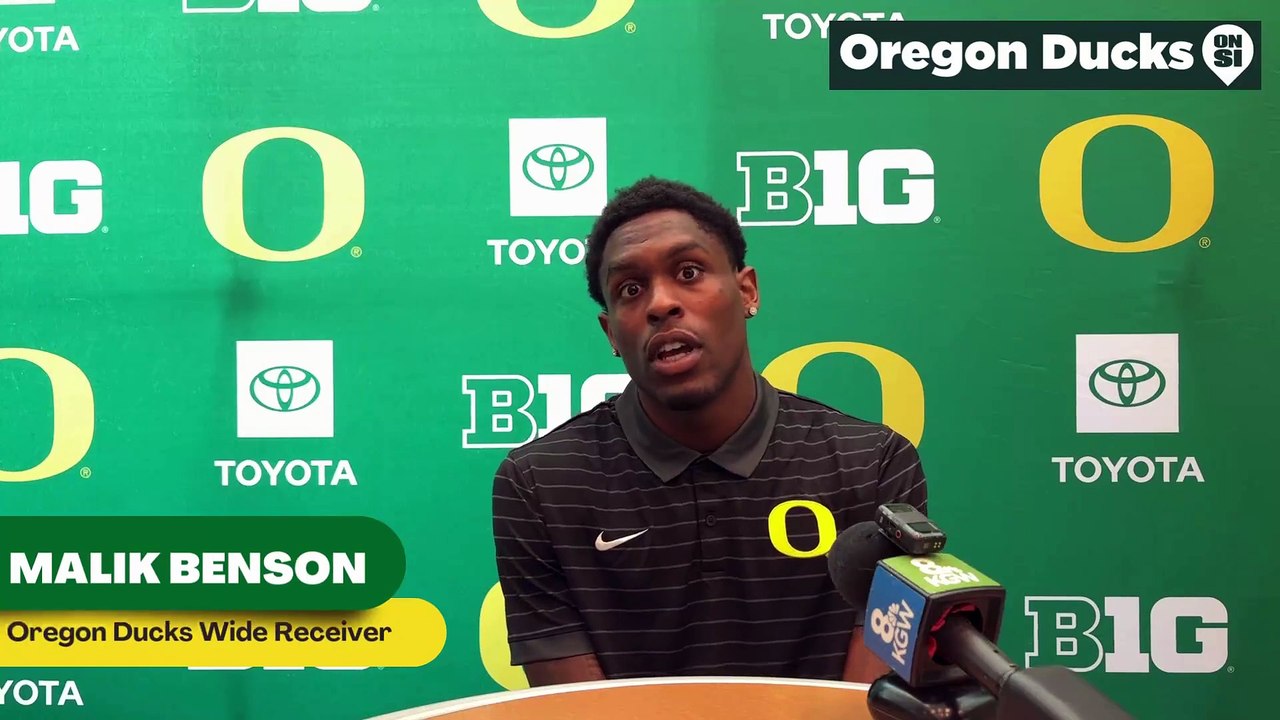 Oregon Ducks Wide Receiver Malik Benson discusses what makes Oregon different from other teams