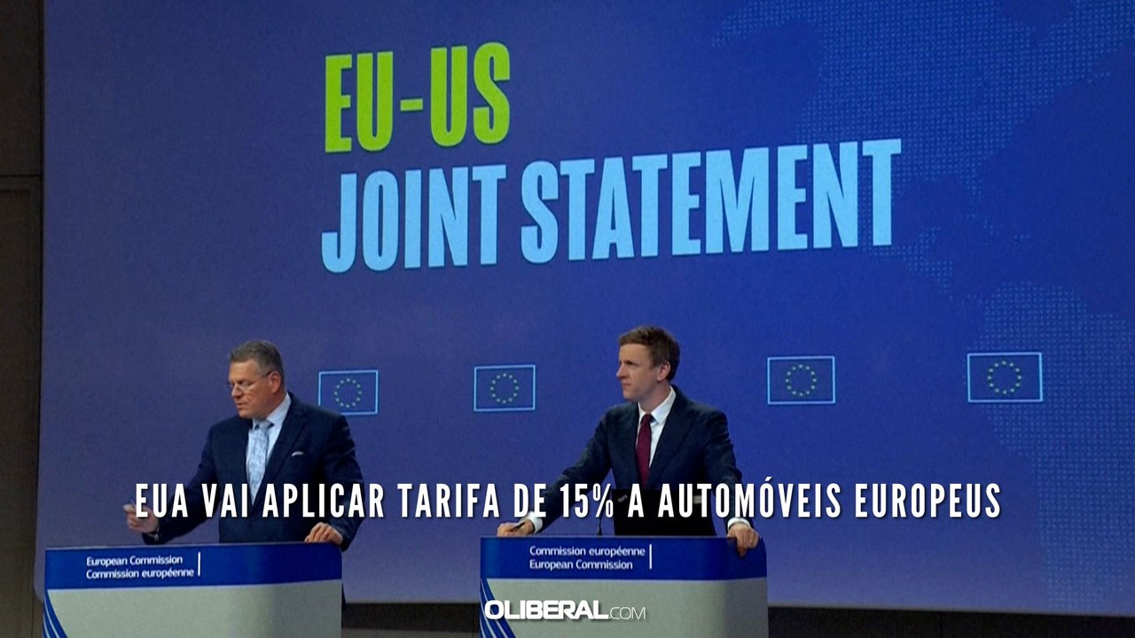 EUA vai aplicar tarifa de 15% a automóveis europeus