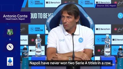 Conte calls for focus as Napoli chase history