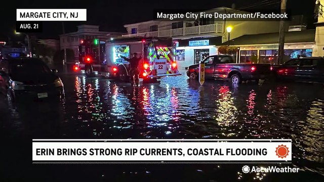 Flooding from Hurricane Erin prompts water rescues in New Jersey