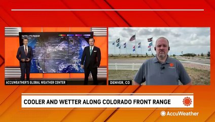 Fall-like weather arriving east of the Rockies