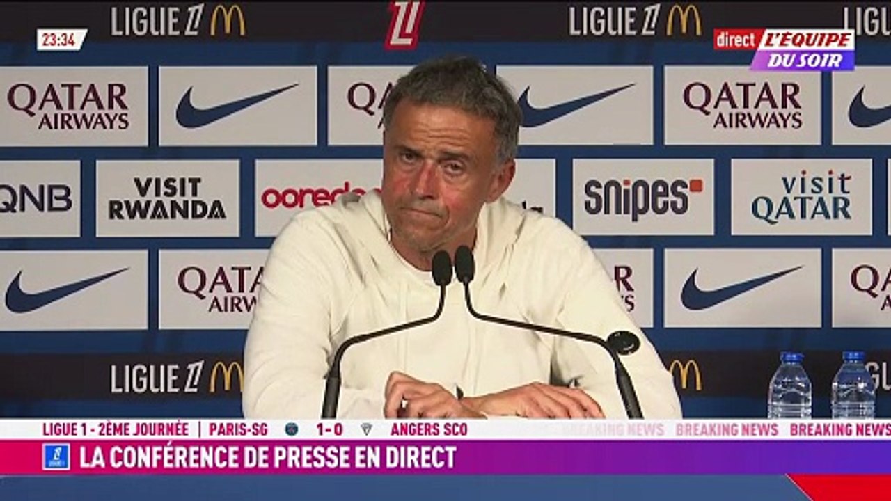 Luis Enrique : « Je suis le boss » - Foot - Ligue 1 - PSG