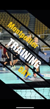 Training Day Montpellier Handball #Handball #Training #EuropaCup