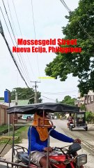 Mossesgeld Street in Cabanatuan City, Nueva Ecija in the Philippines