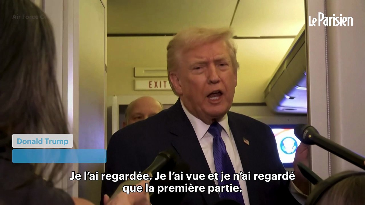 « Je n’ai regardé que la première partie » : Trump se défend de tout racisme au sujet de la vidéo représentant les Obama en singes