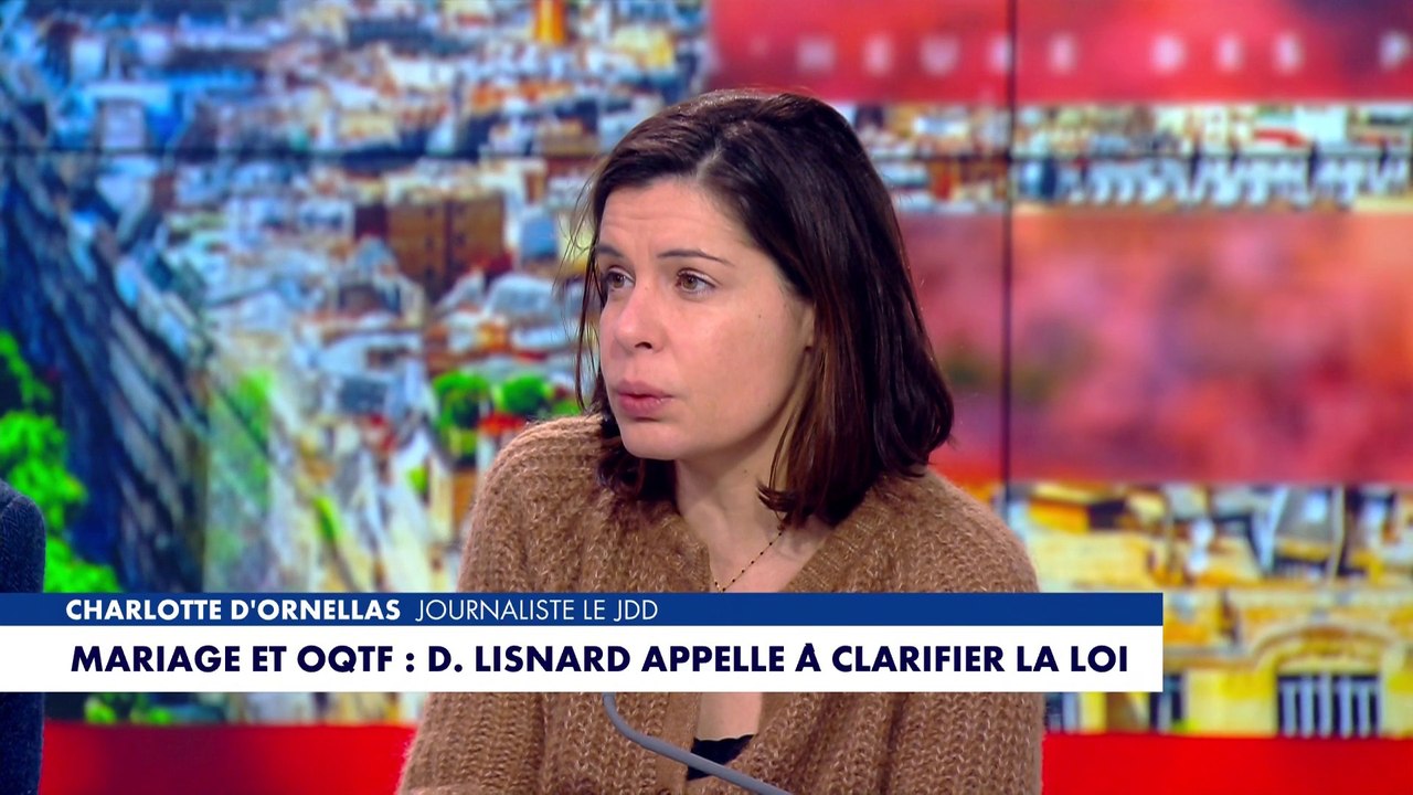 Charlotte d'Ornellas et les dysfonctionnements juridiques sur les mariages OQTF