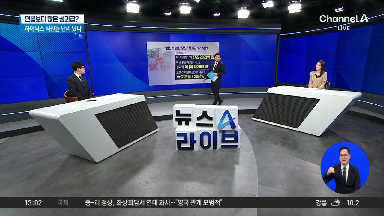SK하이닉스, 역대급 실적에 성과급 ‘최고’