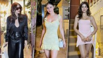 Spotted In Bandra: Malaika Arora, Mouni Roy & Sakshi Malik Snapped At Scarlett House