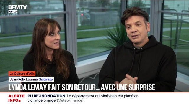 LA CULTURE D'ALIX - Lynda Lemay fait son retour en duo avec le guitariste Jean-Félix Lalanne