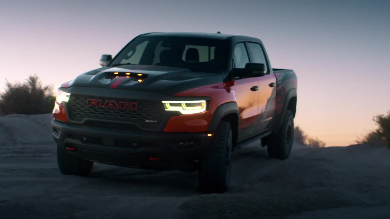 2027 Ram 1500 SRT TRX Bloodshot Night Edition D...