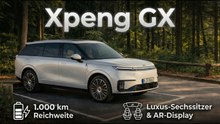 2027 Xpeng GX (G01): EREV-Flaggschiff mit stylischem Auftritt