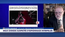 Les détails sur l’arrestation de deux ressortissants chinois interpellés pour espionnage