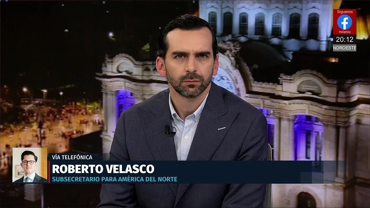 Roberto Velasco de la SRE habla sobre envíos de agua a Estados Unidos