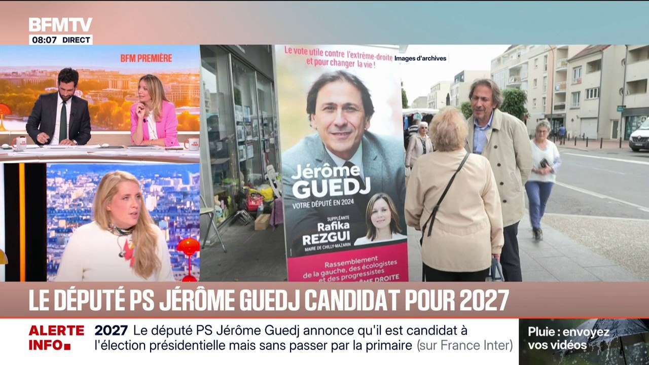 Le député PS Jérôme Guedj annonce sa candidature à l'élection présidentielle, sans passer par la primaire