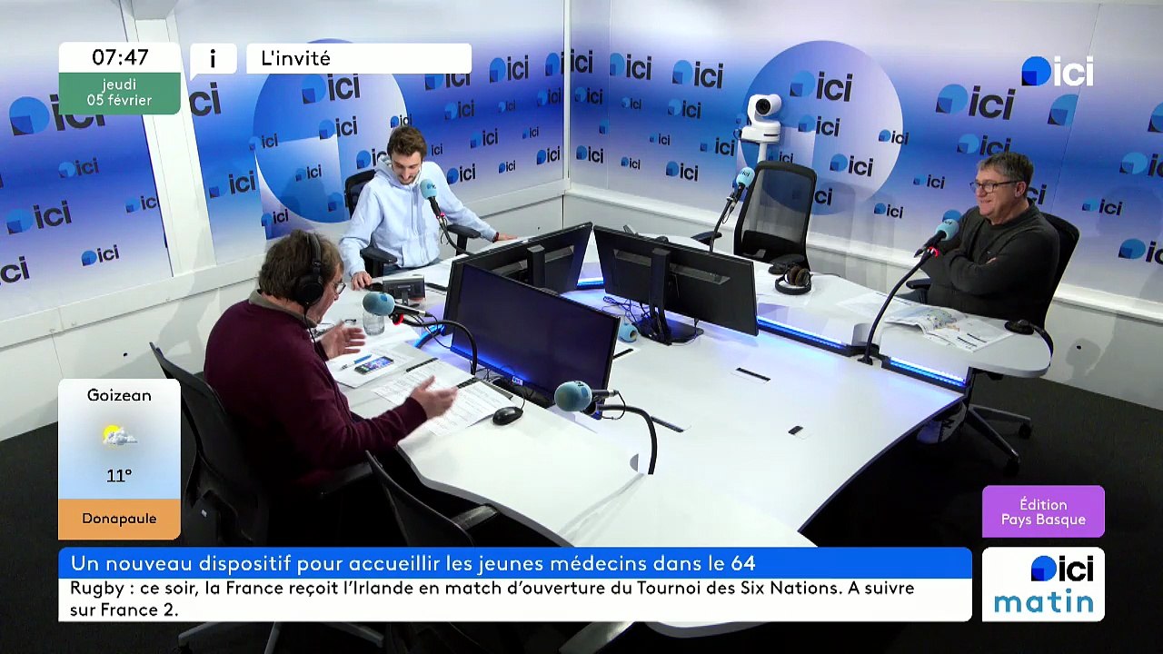 Arnaud Fontaine, maire d'Osserain-Rivareyte et vice-président de l'agglomération Pays Basque