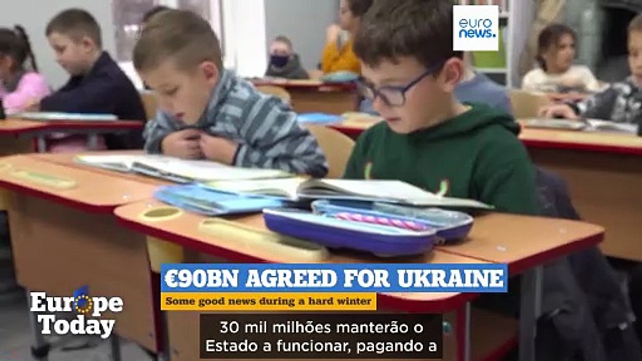 Europe Today: UE concede empréstimo de 90 mil milhões de euros à Ucrânia enquanto o isolamento diplomático de Putin se agrava