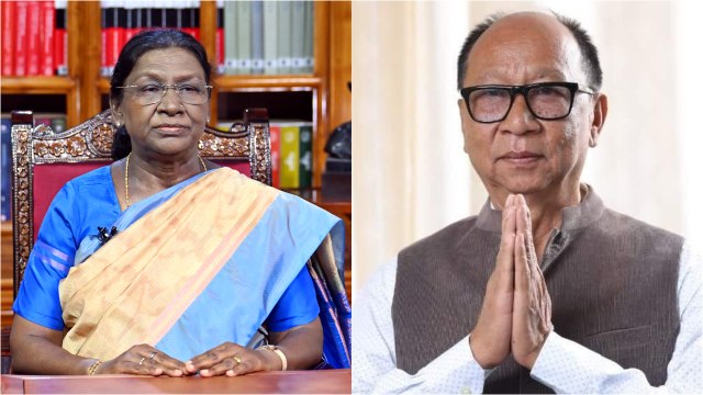 ರಾಷ್ಟ್ರಪತಿ ಆಡಳಿತ ಬಳಿಕ ಮಣಿಪುರದಲ್ಲಿ ಸರ್ಕಾರ ರಚನೆ;: ಸಿಎಂ ಆಗಿ ಪ್ರಮಾಣ ವಚನ ಸ್ವೀಕರಿಸಿದ ಖೇಮ್​ಚಂದ್