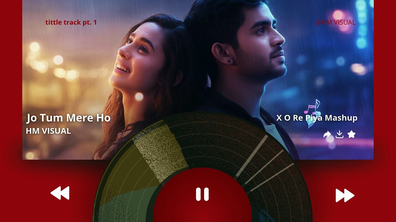 Jo Tum Mere Ho × O Re Piya (Full Mashup)| Anuv Jain × Rahat Ali | HM Visual Soulful Sufi Mashup 2026