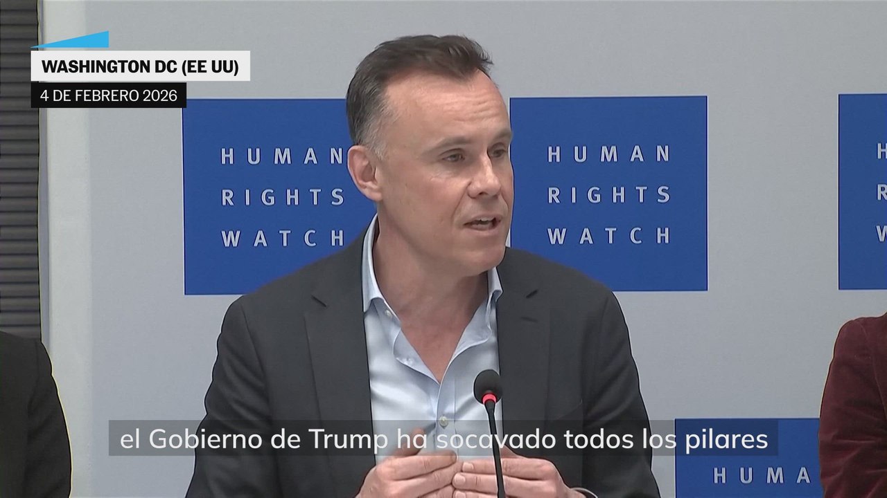 El director ejecutivo de HRW: "El Gobierno de Trump ha socavado todos los pilares de la democracia"