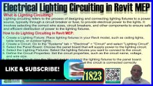 Lighting Circuiting in Revit MEP A Step-by-Step Guideریویٹ ایم ای پی میں لائٹنگ سرکٹنگ ایک مرحلہ وار گائیڈPart-80
