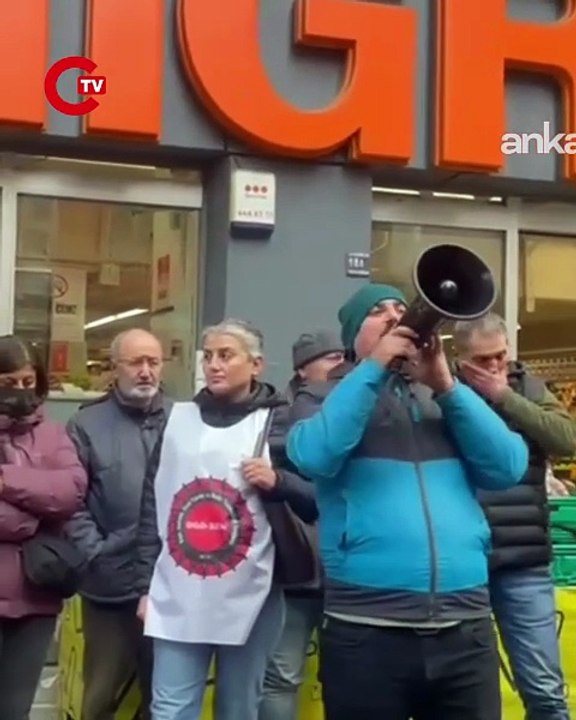 Migros depo işçilerine Hopa’dan destek
