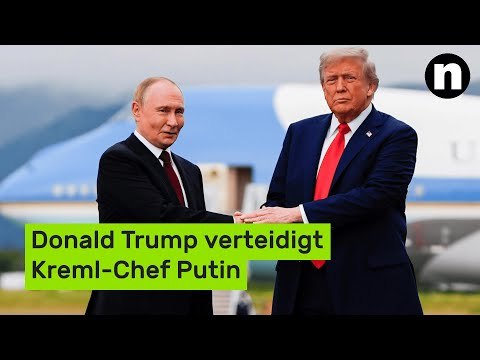 Ukraine-Krieg aktuell: Er hat sein Wort gehalten! Donald Trump verteidigt Kreml-Chef Putin