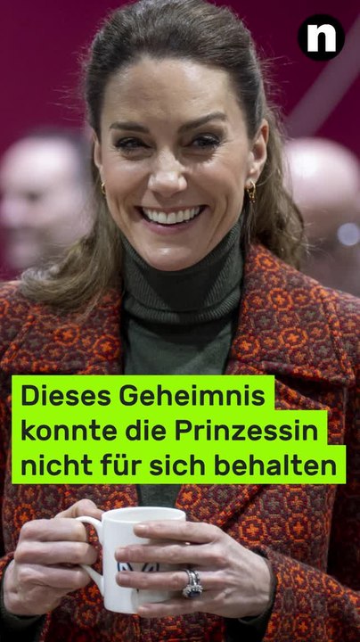 No Glomex Prinzessin Kate: Dieses Geheimnis konnte die Prinzessin von Wales nicht für sich behalten