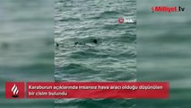 İstanbul'da Karaburun açıklarında İHA olduğu düşünülen bir cisim bulundu