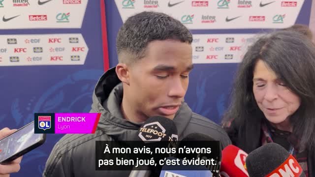 Lyon - Endrick raconte son but : C'était génial