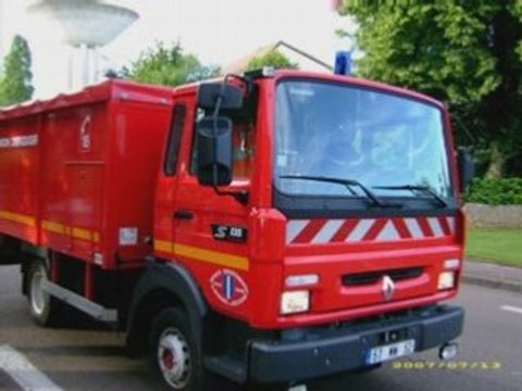 14 JUILLET 2007 SAPEURS POMPIERS DE CHAUMONT