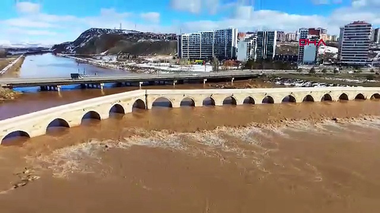 Türkiye'nin kuraklıkla yok olmaya başlayan atar damarı eriyen kar sularıyla eski günlerine döndü!