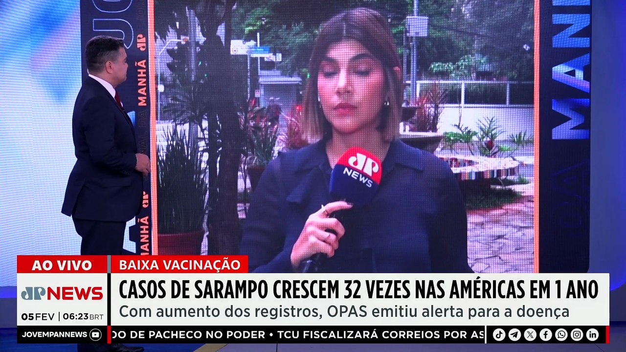 Sarampo dispara nas Américas e casos crescem mais de 30 vezes em um ano