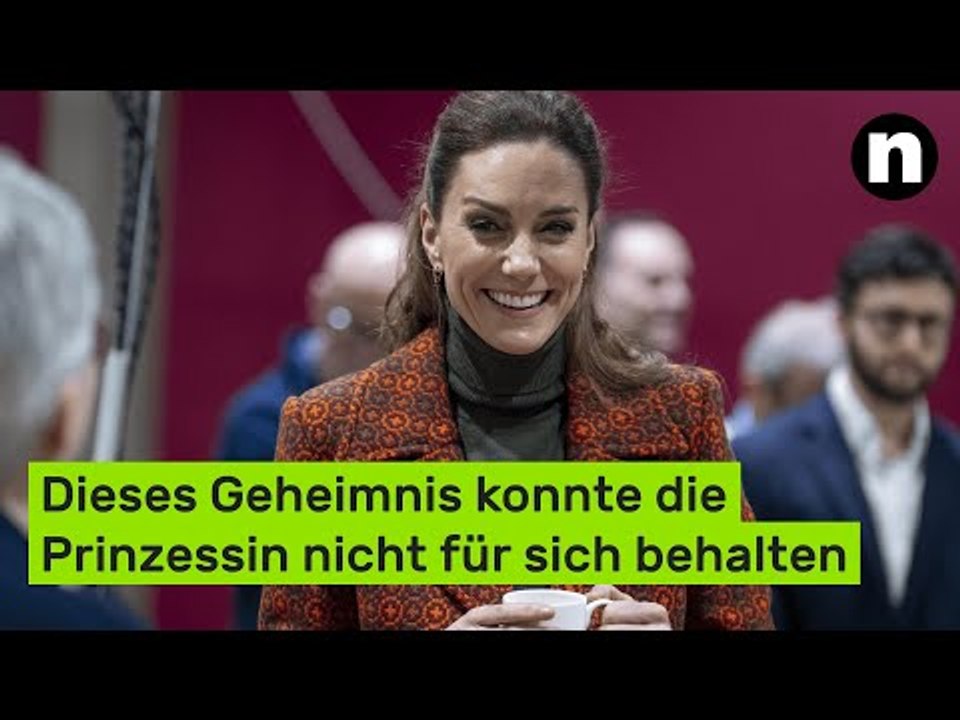Prinzessin Kate: Dieses Geheimnis konnte die Prinzessin von Wales nicht für sich behalten