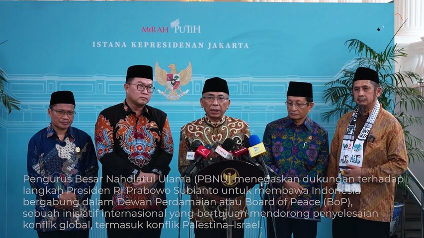 Usai Bertemu Prabowo, PBNU Tegas Dukung Indonesia Bergabung Dewan Perdamaian Demi Lindungi Palestina