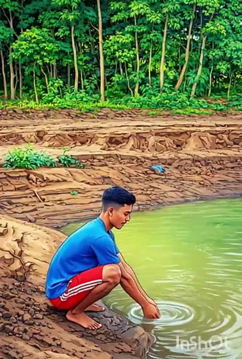 পুকুর পাড়ের মহাকাণ্ড 😂 | Funny Village Prank | AGS Drama