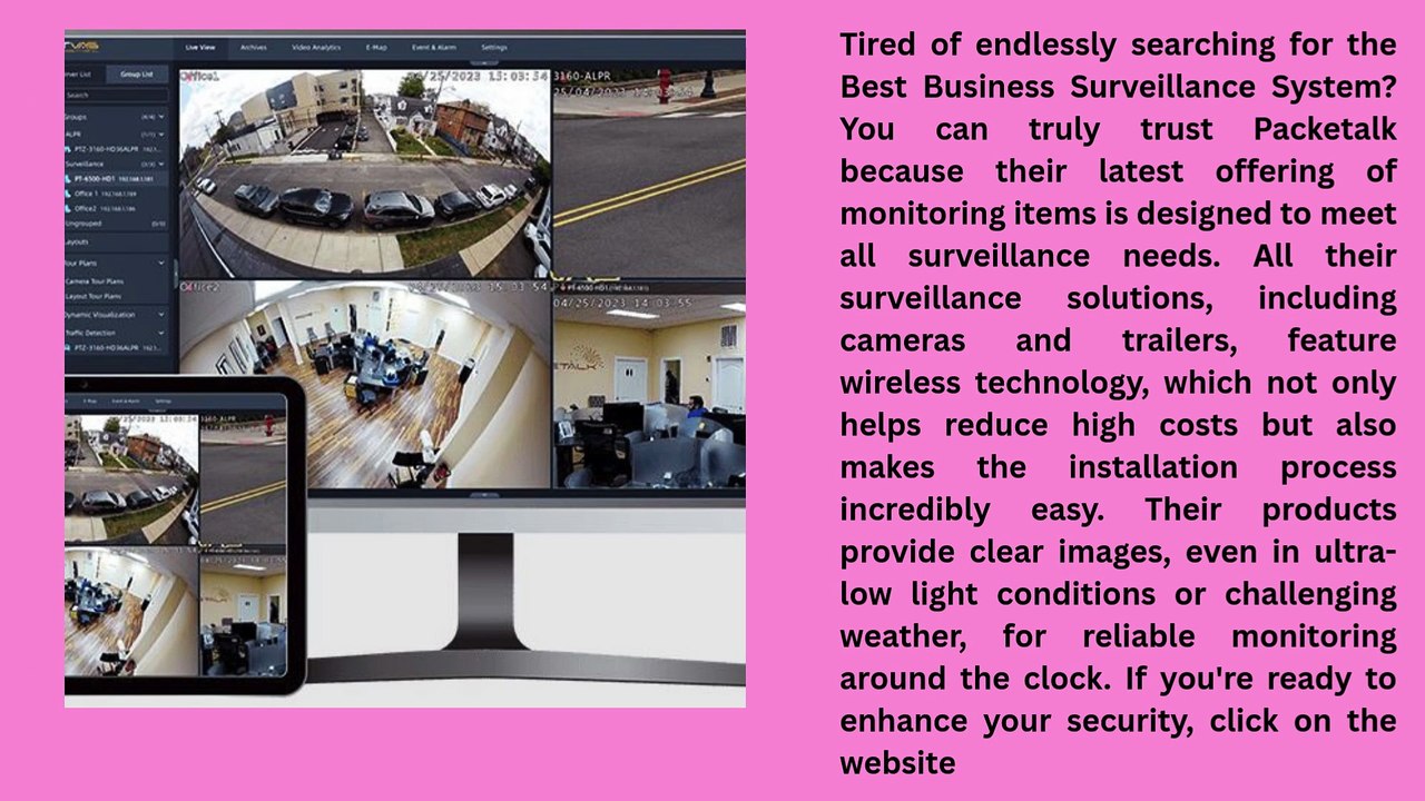 Solar Powered Video Surveillance Camera