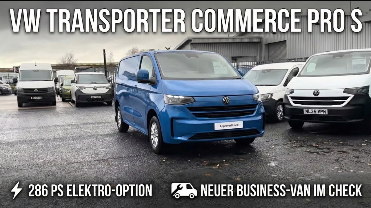 2026 VW Transporter Commerce Pro S: Alle Infos zu Features & Preis