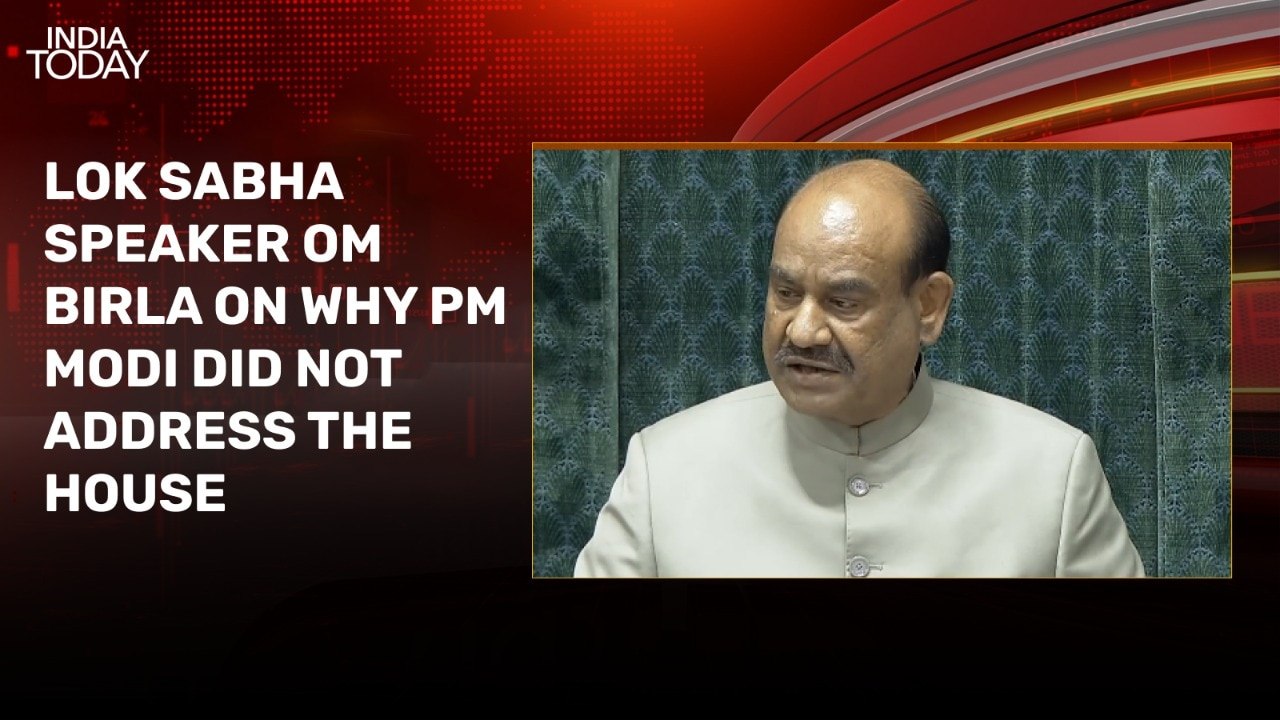Speaker Om Birla reveals why PM Modi did not address Lok Sabha