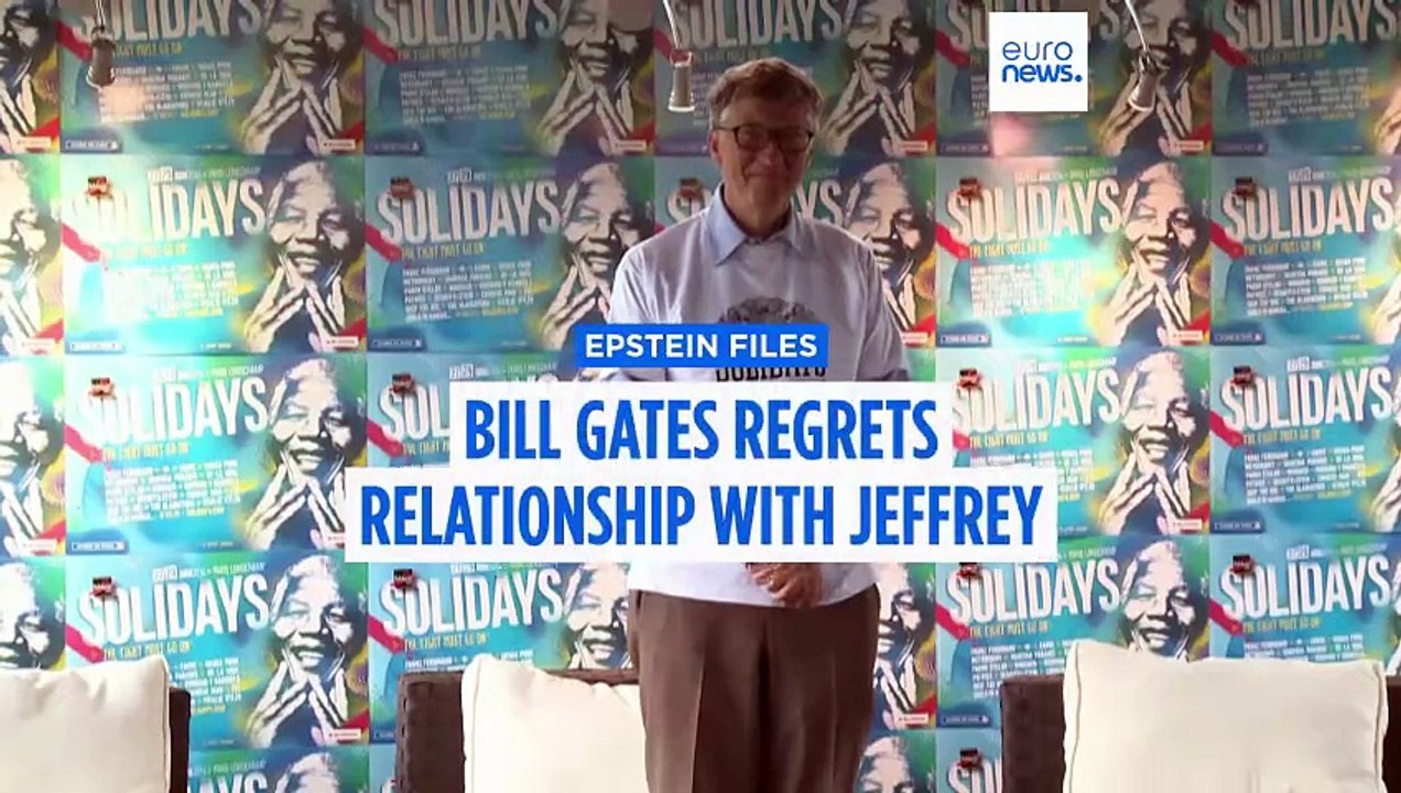 Bill Gates apologises for 'every minute' spent with Jeffrey Epstein, denying email claims
