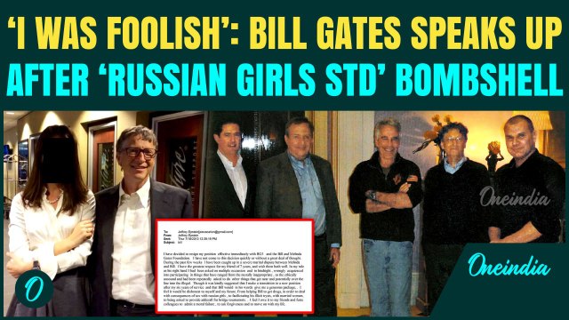Bill Gates Caught STD After S*x With Russian Girls? Gates 1st REACTION After Chilling Epstein Expose