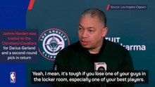 Losing Harden is tough on the Clippers - Lue