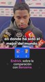 La humildad de Endrick cuando lo comparan con Benzema: una muestra de su profesionalidad