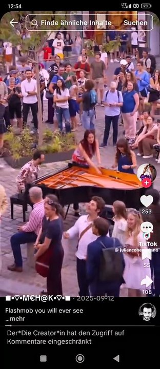 Mikey calisto hat alle mitgerissen