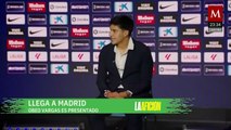 Obed Vargas agradece a sus padres tras llegar al Atlético de Madrid
