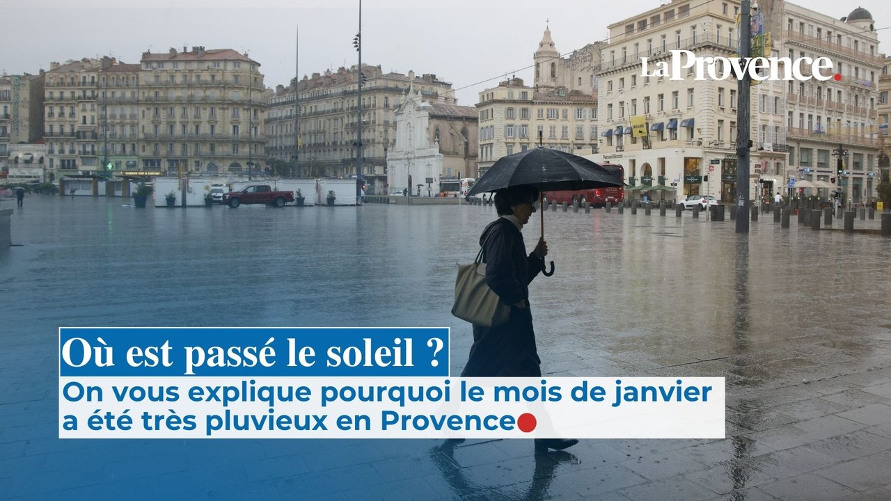 Un mois de janvier très pluvieux en Provence, mais a-t-on tutoyé les records ?